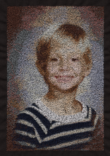 Black fabric sew - size includes border